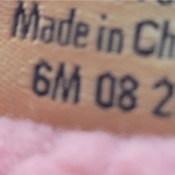 Jack Rogers Womens Slipper Flip Flops Comfort Sandals Size 6 Pink Faux Fur - Picture 10 of 11